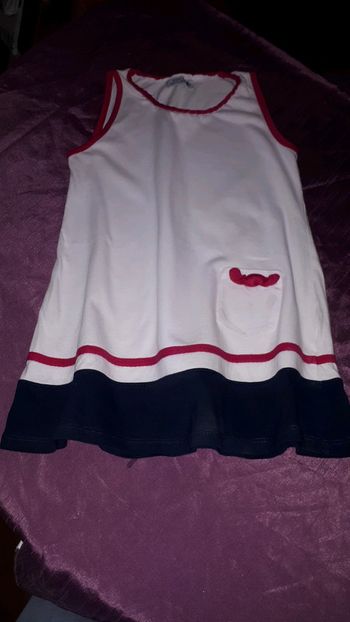 *Robe été sans manche 8 ans