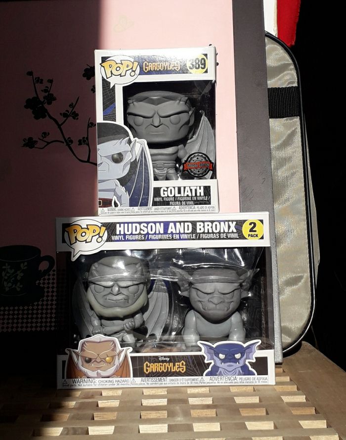 Funko Pop Gargoyles #389 & Hudson and Bronx Pack (2)
NEUFS - photo numéro 4