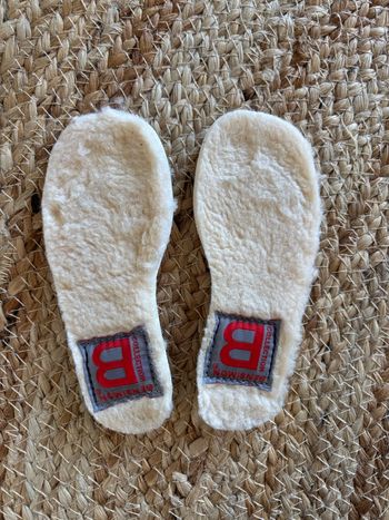 Semelles chaudes Bensimon taille 23 