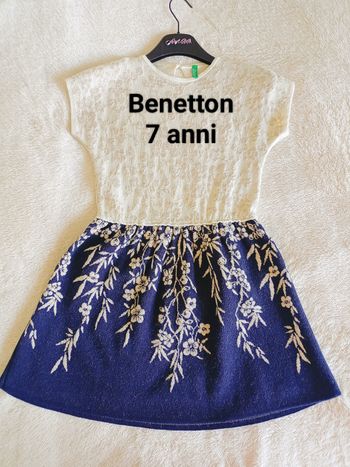 Vestito Benetton 7 anni