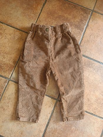 Pantalon en velours