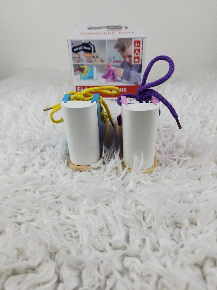 Small Foot Set de chaussures en bois marque Fadelschuh Bunt 🎅 - photo numéro 4