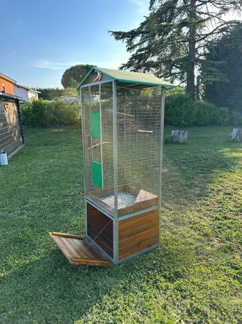 Grande cage à oiseaux intérieur et extérieur 