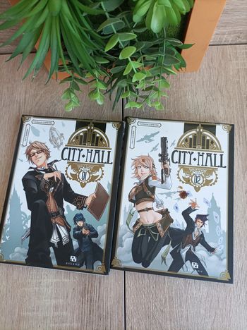 Lot 2 mangas City Hall n° 1 & 2 Ankama
