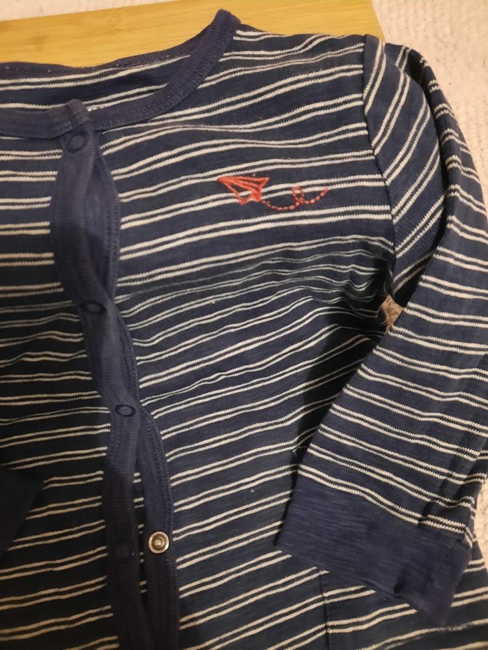 Pyjama bebe coton pieds ouverts - photo numéro 2