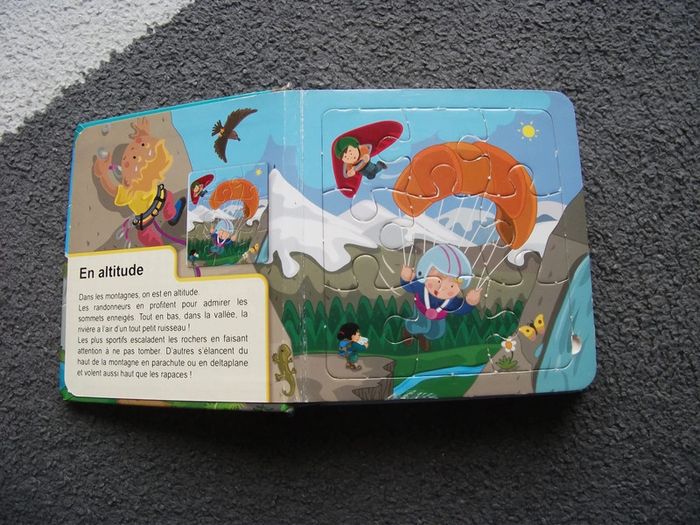 Livre puzzle La montagne - photo numéro 9
