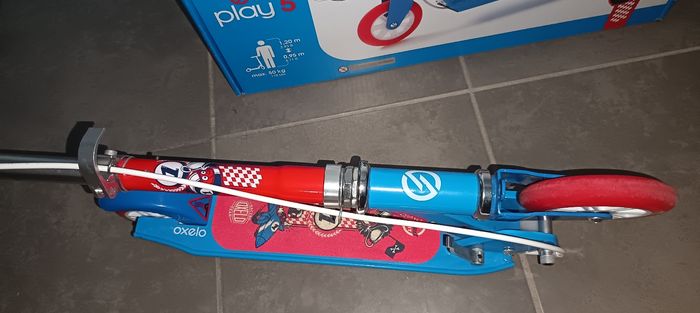 Trottinette enfant play 5 avec frein - photo numéro 7