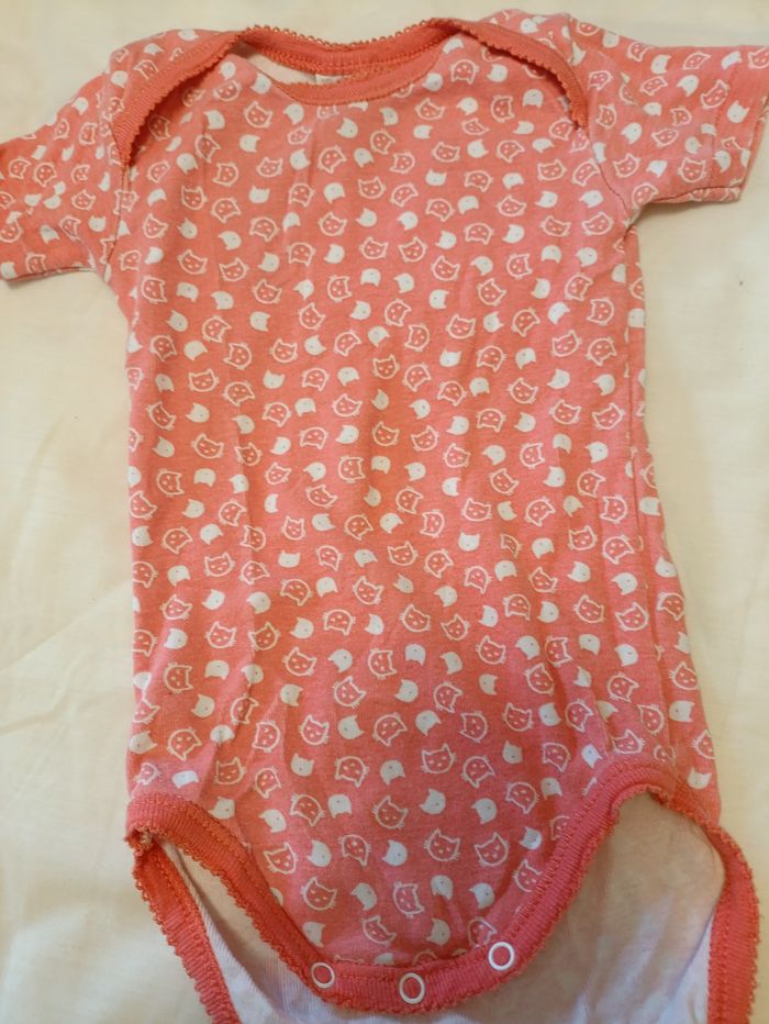 Body manches courtes 12 mois - photo numéro 2