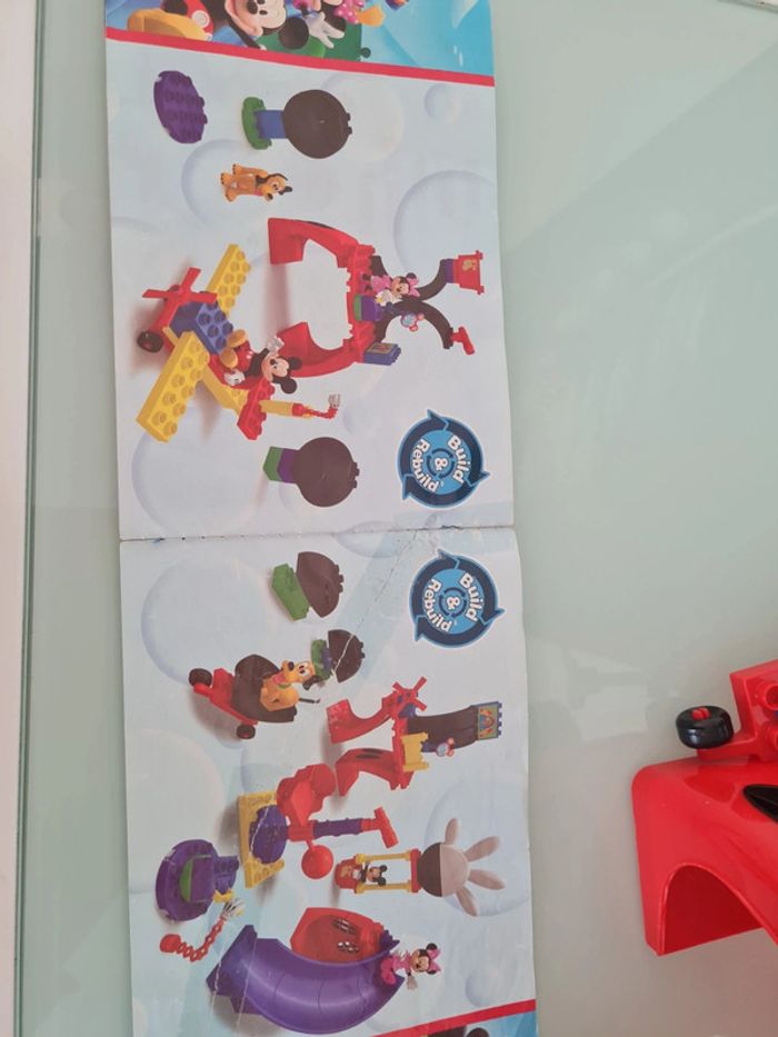 Lego mega bloks 7904 - maison de mickey - notice - photo numéro 6