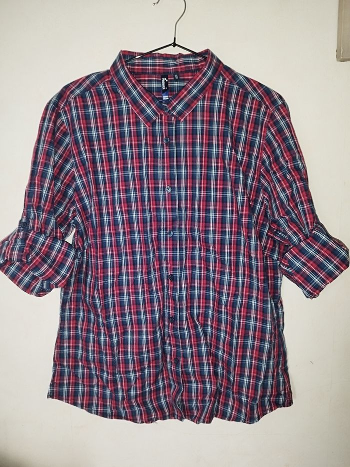 Chemise carrelé femme - photo numéro 5
