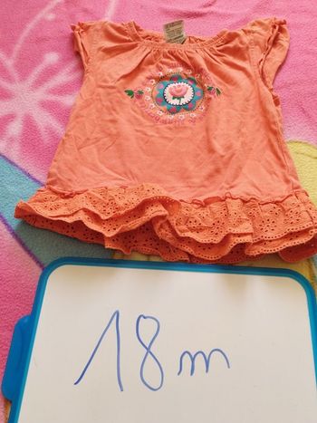 maillot manches courtes 18 mois