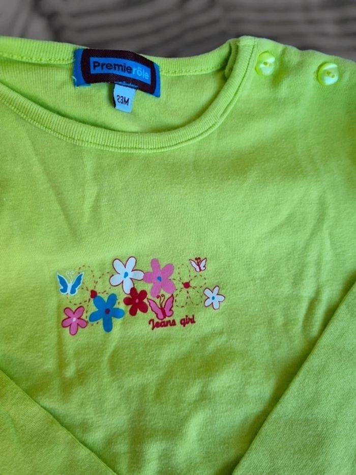 Lot 5 T-shirts manches longues 2 ans - photo numéro 6