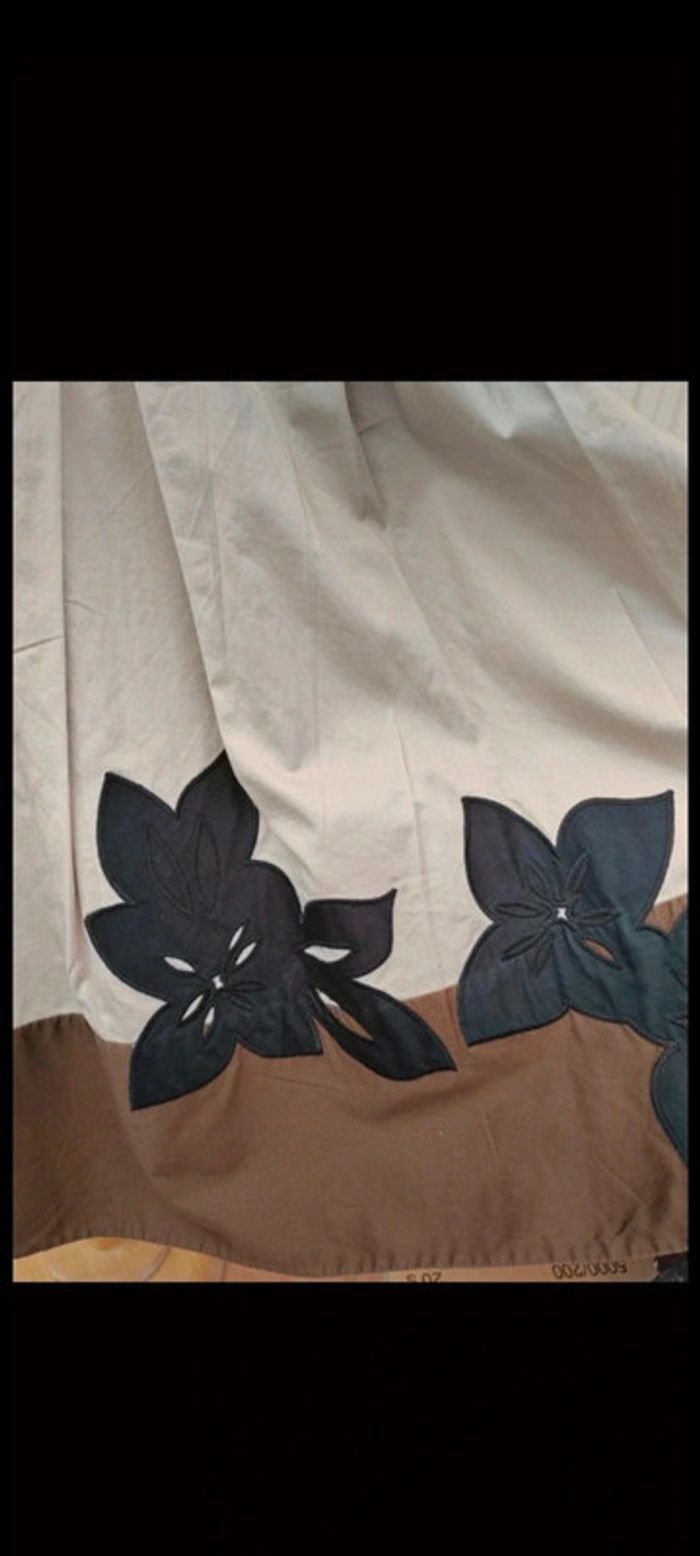 👗Robe beige à fleurs T36 - photo numéro 4