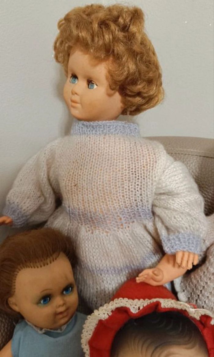 Lot poupées anciennes - photo numéro 2