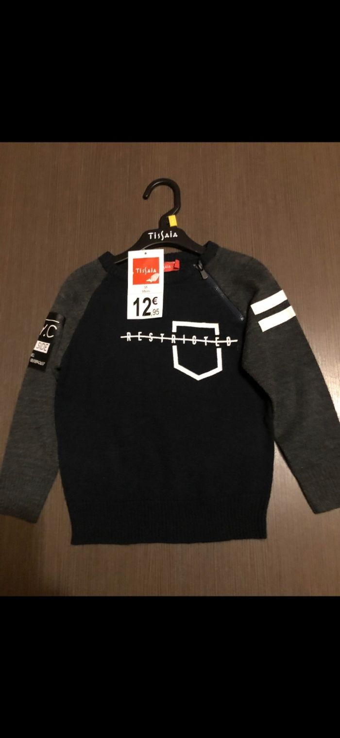 Pull garçon 3 ans