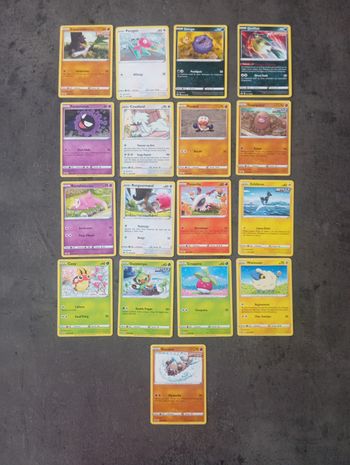 Lot 17 Cartes Pokémon Règne De Glace Sans Doubles