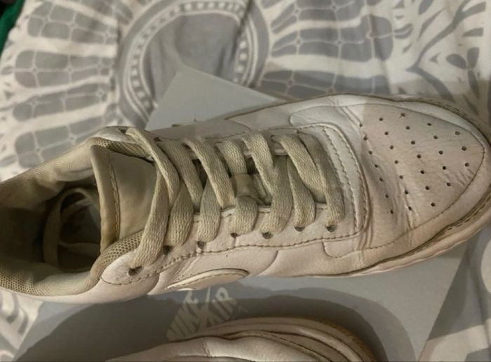 Nike air Force 1 Jester XX "triple white" 2019 - photo numéro 3