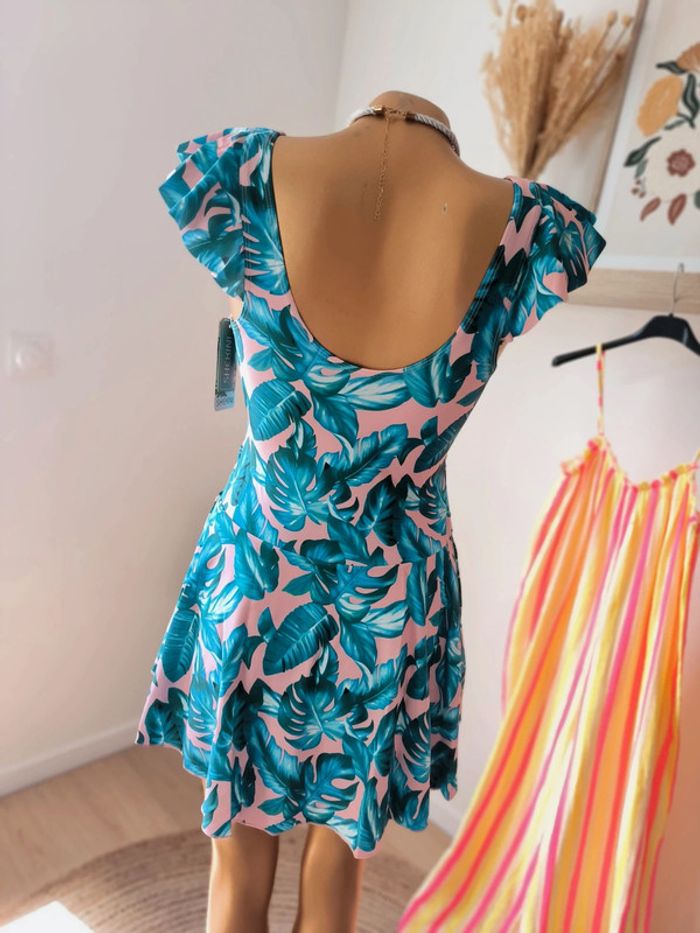 🌴 Sublime robe de bain avec shorty intégré - Taille M (38) 🌴 - photo numéro 4