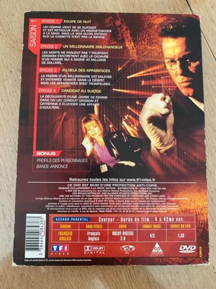 Les Experts saison 1 épisodes 1 à 4 - photo numéro 2