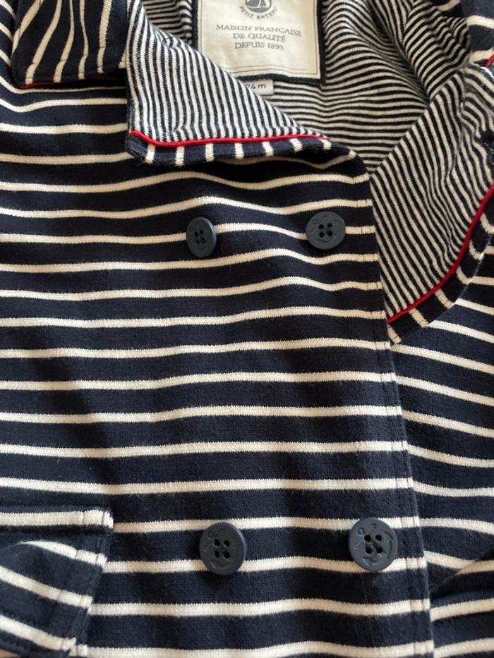 Veste caban Petit bateau 24 mois - photo numéro 3