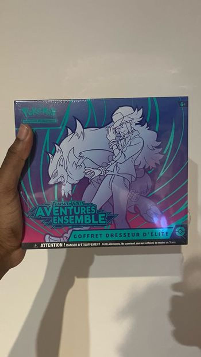 ETB Pokémon Aventure Ensemble Scellage abimé