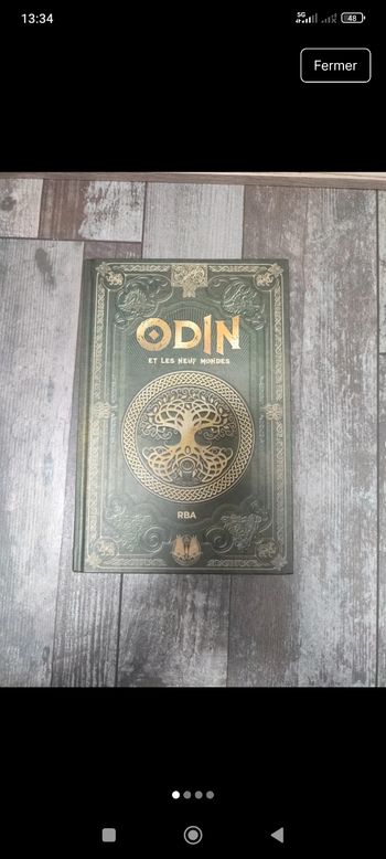Livre Odin et les neufs mondes