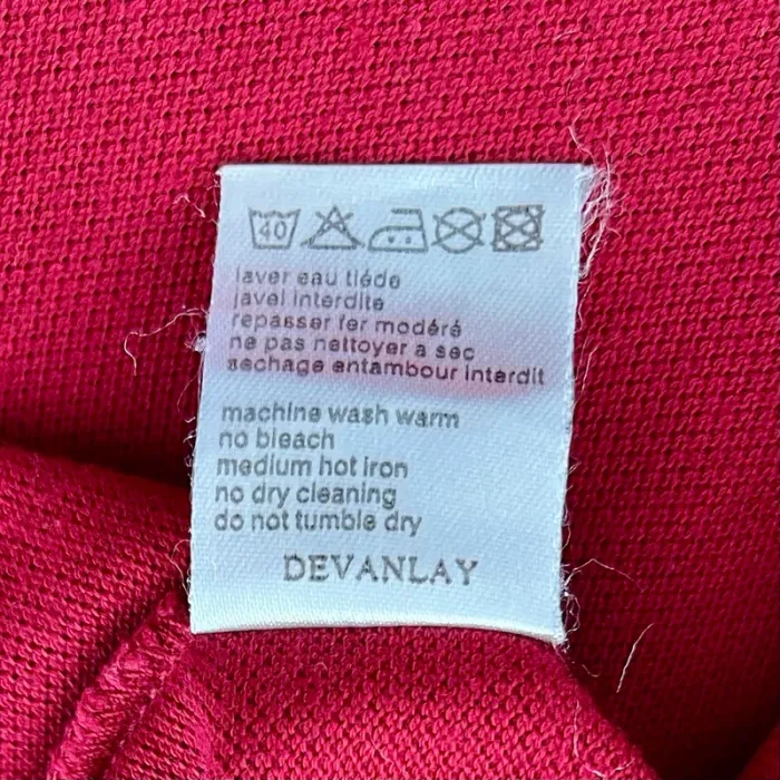 Polo/chemise/T.shirt bordeaux Lacoste pour homme, taille 4 (M) - photo numéro 6