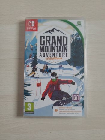 jeu switch Nintendo Grand Mountain adventure