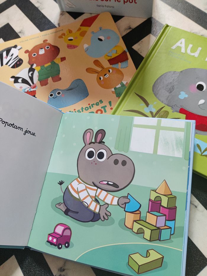 Lot de 4 livres sur le pot - propreté - Milan - Fleurus - Larousse - photo numéro 2