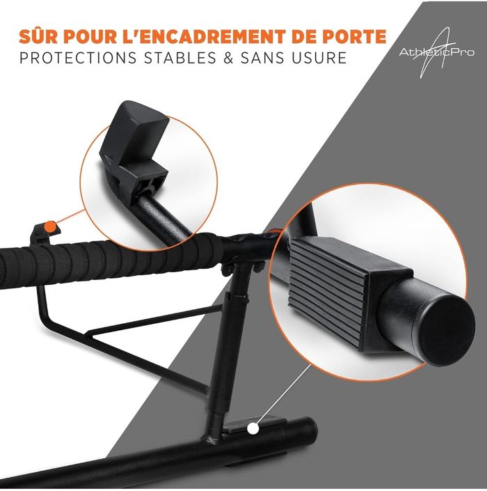 Barre traction avec boucle et horizontal portative multifonctionnelle pour porte - photo numéro 8