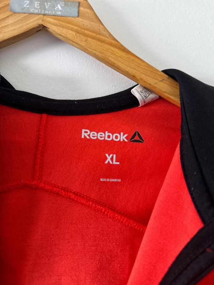 Veste Reebok Sport Running rouge/noir Femme – Taille XL – Très bon état - photo numéro 4