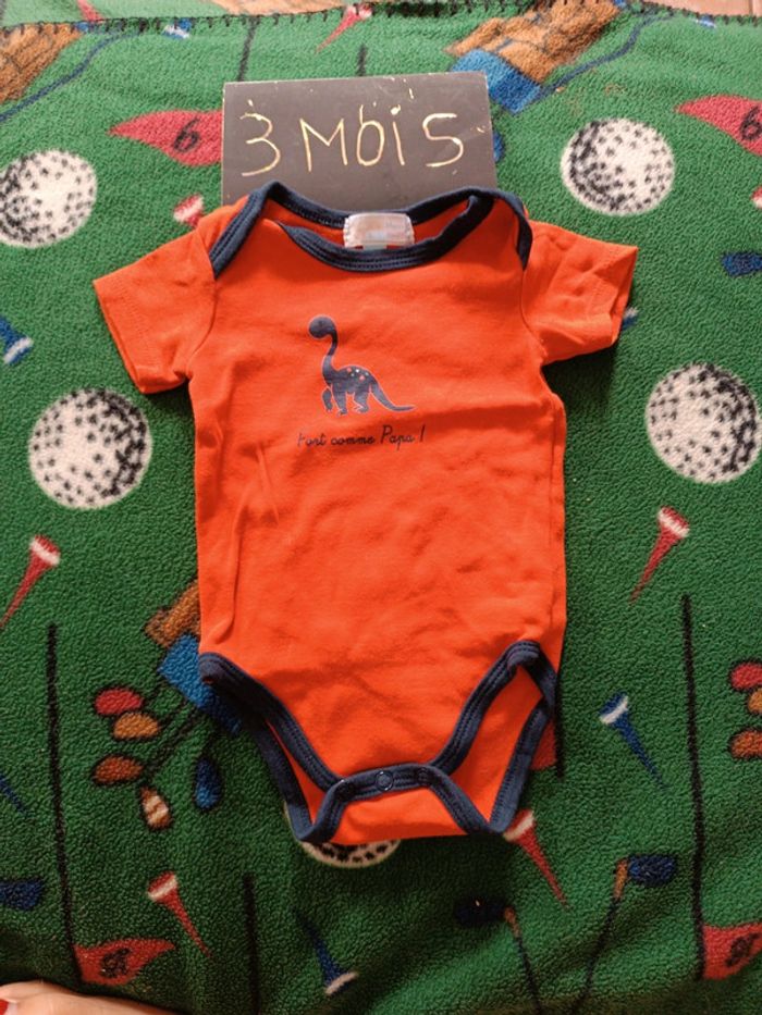 Body garçon 3 MOIS