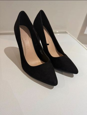Talon basique en daim