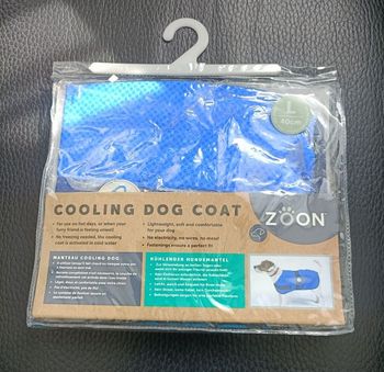 Manteau de refroidissement pour chien en taille L, 40cm, pour chien (4 + 1 offert)