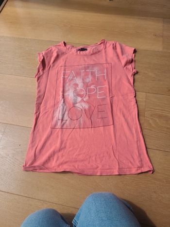 Tee shirt kiabi rose