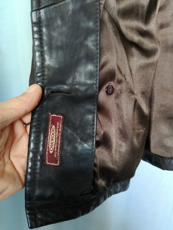 Veste en cuir Oakwood - photo numéro 7