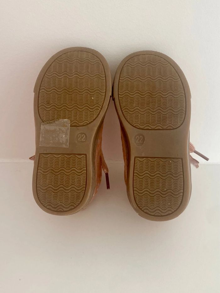 Chaussures montantes Mini & Girls taille 21 NEUVES - photo numéro 8