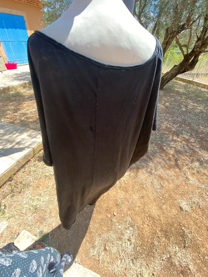 Robe noire oversized miss Zazies - photo numéro 3