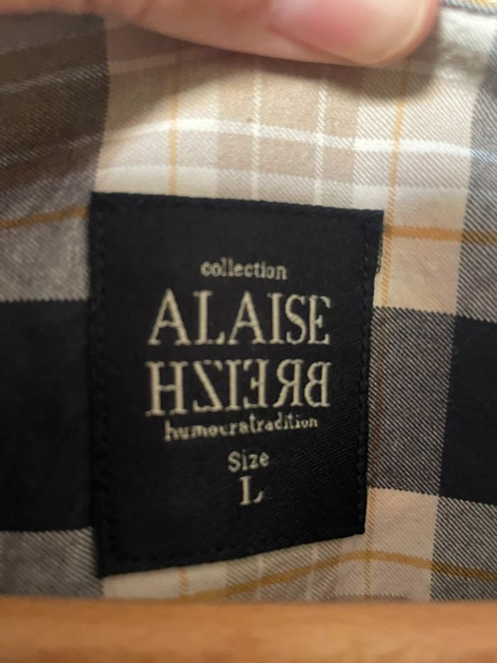 Chemise à carreaux À l’aise Breizh Taille L - photo numéro 2