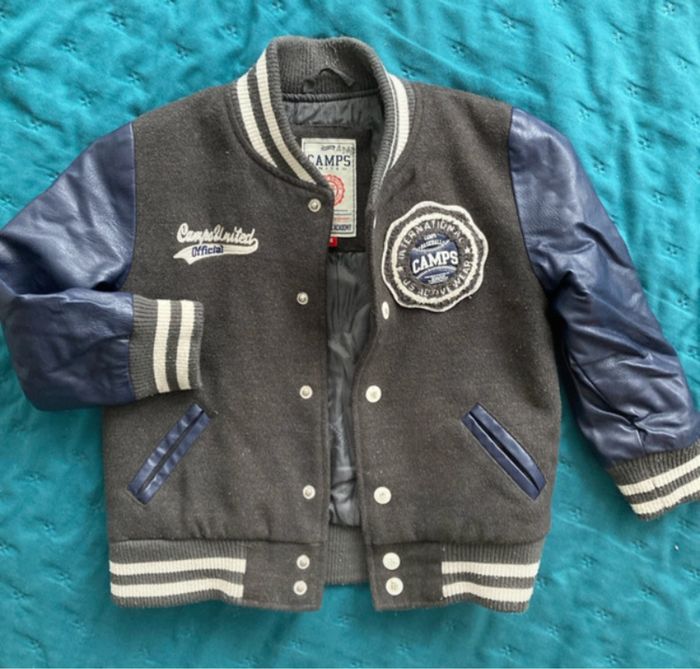 Blouson Veste aviateur Camps taille 4 ans - photo numéro 3