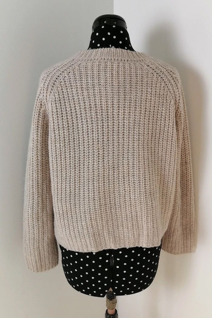 Pull mailles beige doré laine acrylique alpaga Taille S River Woods - photo numéro 5