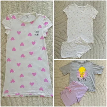Lot pyjamas fille 12 ans
