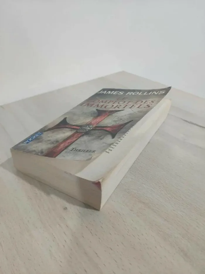 Livre poche le complot des immortels James Rollins - photo numéro 3