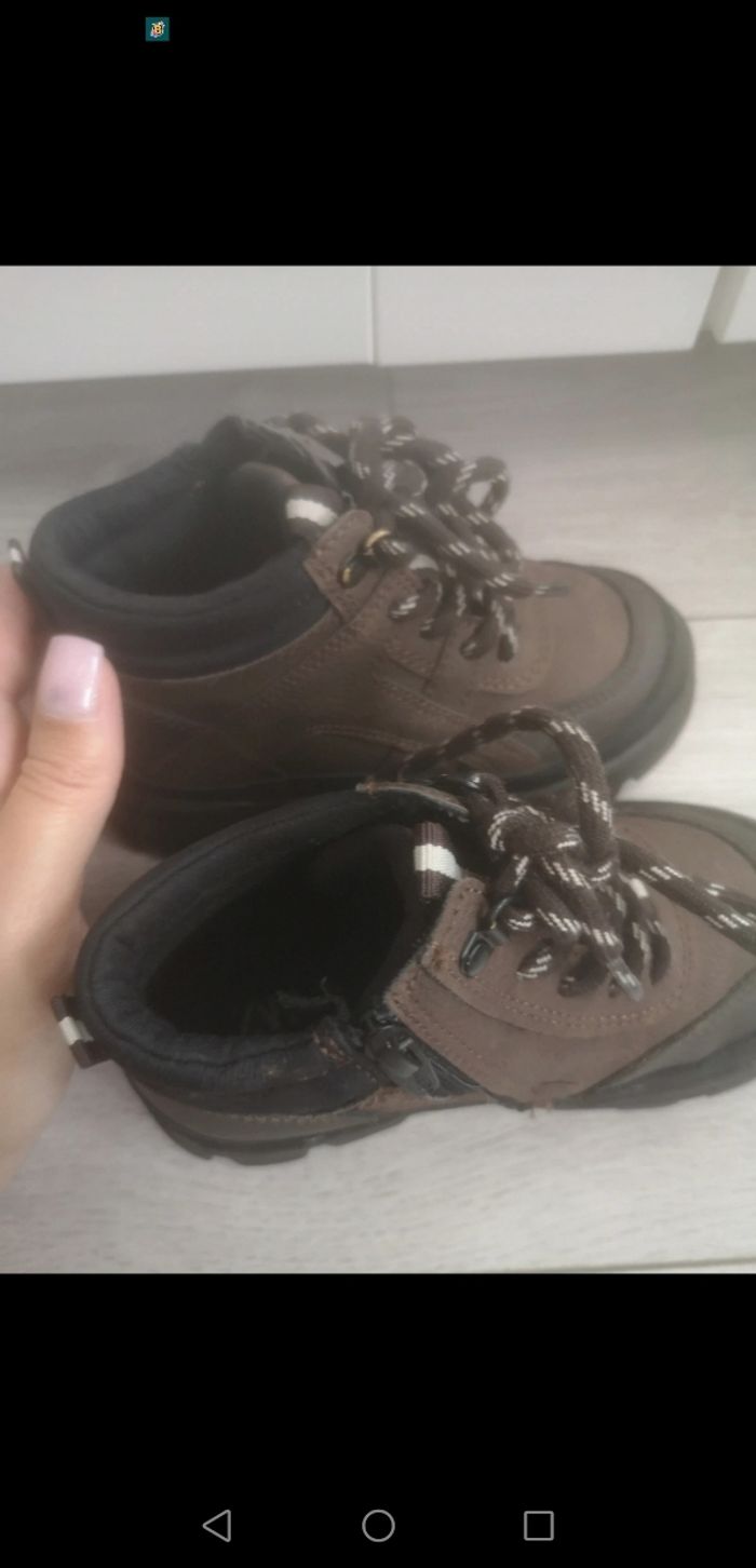 Bottines zara brune pointure 25 - photo numéro 9