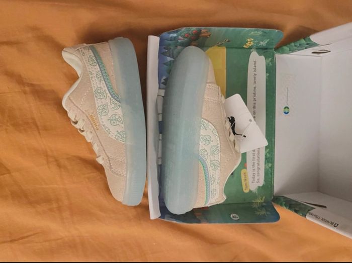 PUMA chaussure Animal Crossing bébé Suède - photo numéro 3