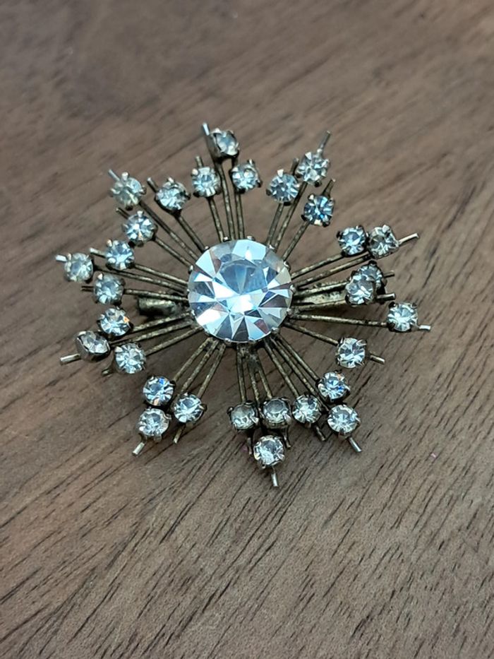 Broche flocon vintage