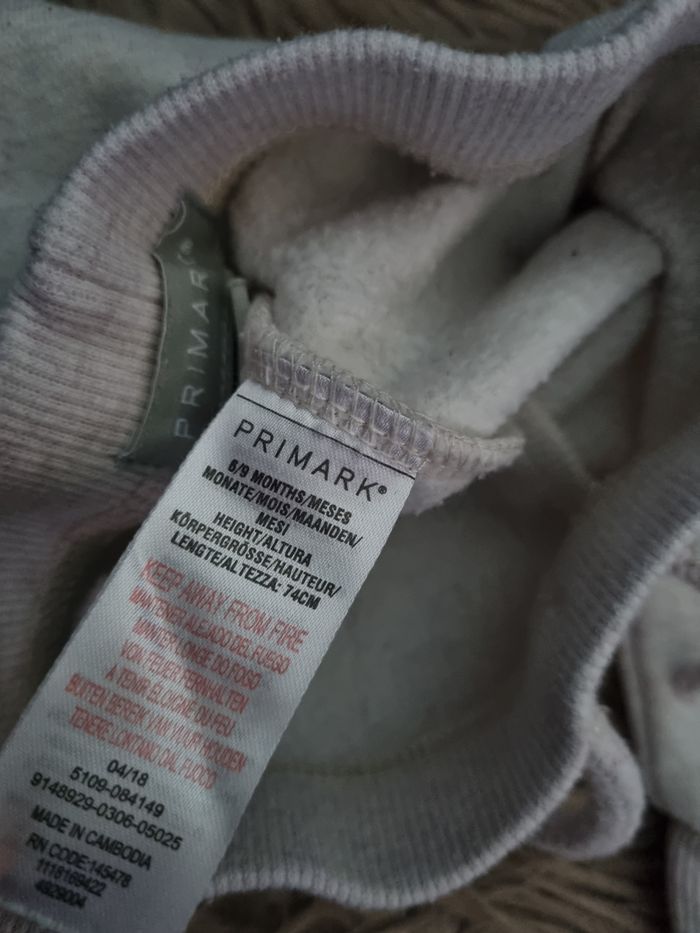 Pantalon gris chiné 6-9mois - photo numéro 4