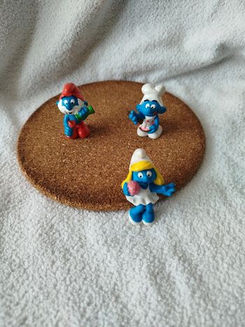 Lot de 03 figurines The Smurfs