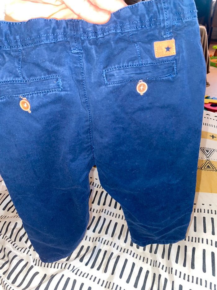 Jean chino bleu marine - photo numéro 4