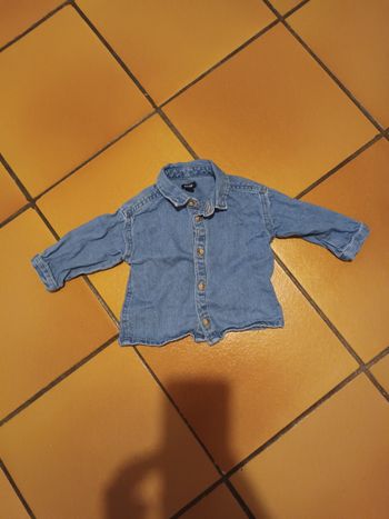 Chemise en jeans 9 mois